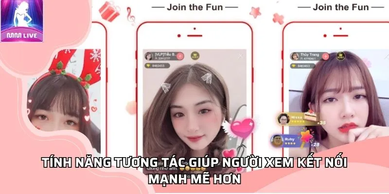 Tính năng tương tác giúp người xem kết nối mạnh mẽ hơn Tính năng tương tác giúp người xem kết nối mạnh mẽ hơn