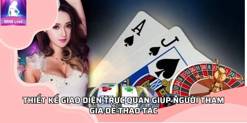 Thiết kế giao diện trực quan giúp người tham gia dễ cập nhật mmlive Thiết kế giao diện trực quan giúp người tham gia dễ cập nhật mmlive